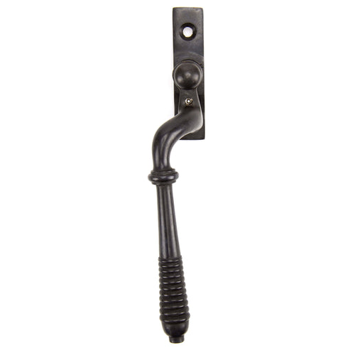 Aged Bronze Reeded Espagnolette Fastener