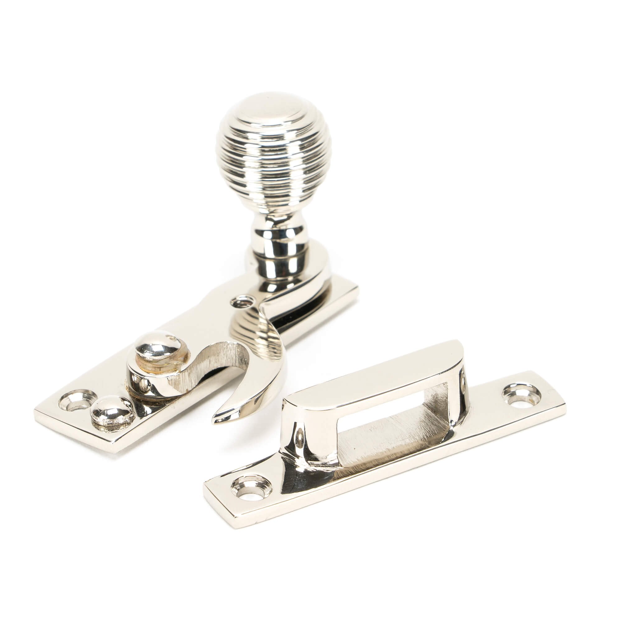 Beehive Polished Nickel Sash Hook Fastener