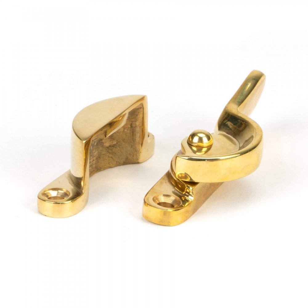 Polished Brass Unlacquered Fitch Fastener