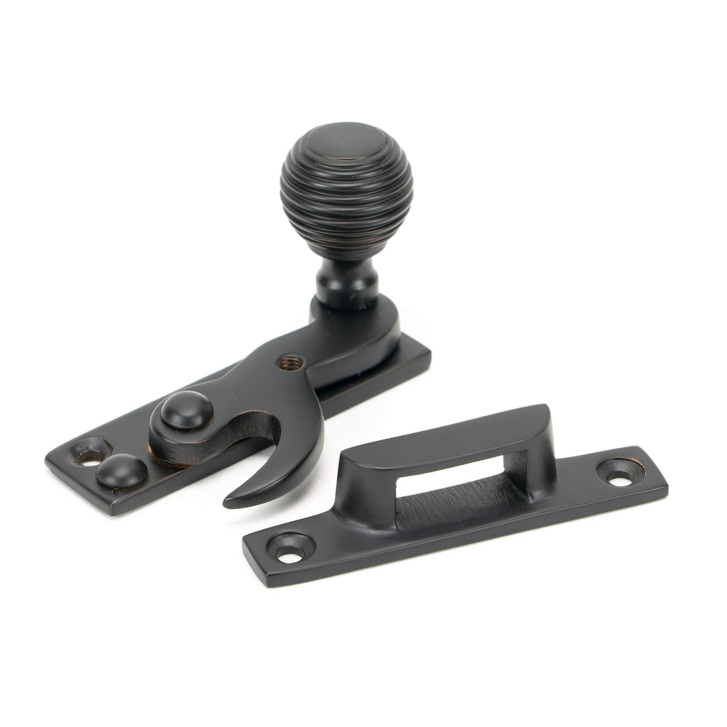 Beehive Aged Bronze Sash Hook Fastener