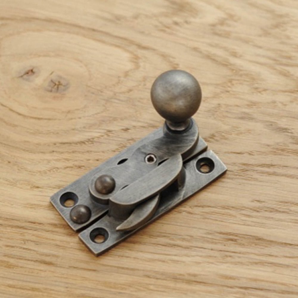 Antique Pewter Sash Hook Fastener