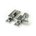 Polished Chrome Beehive Quadrant Sash Fastener - Narrow