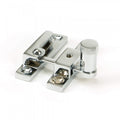 Polished Chrome Brompton Quadrant Sash Fastener - Narrow