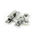 Polished Chrome Mushroom Quadrant Sash Fastener - Narrow