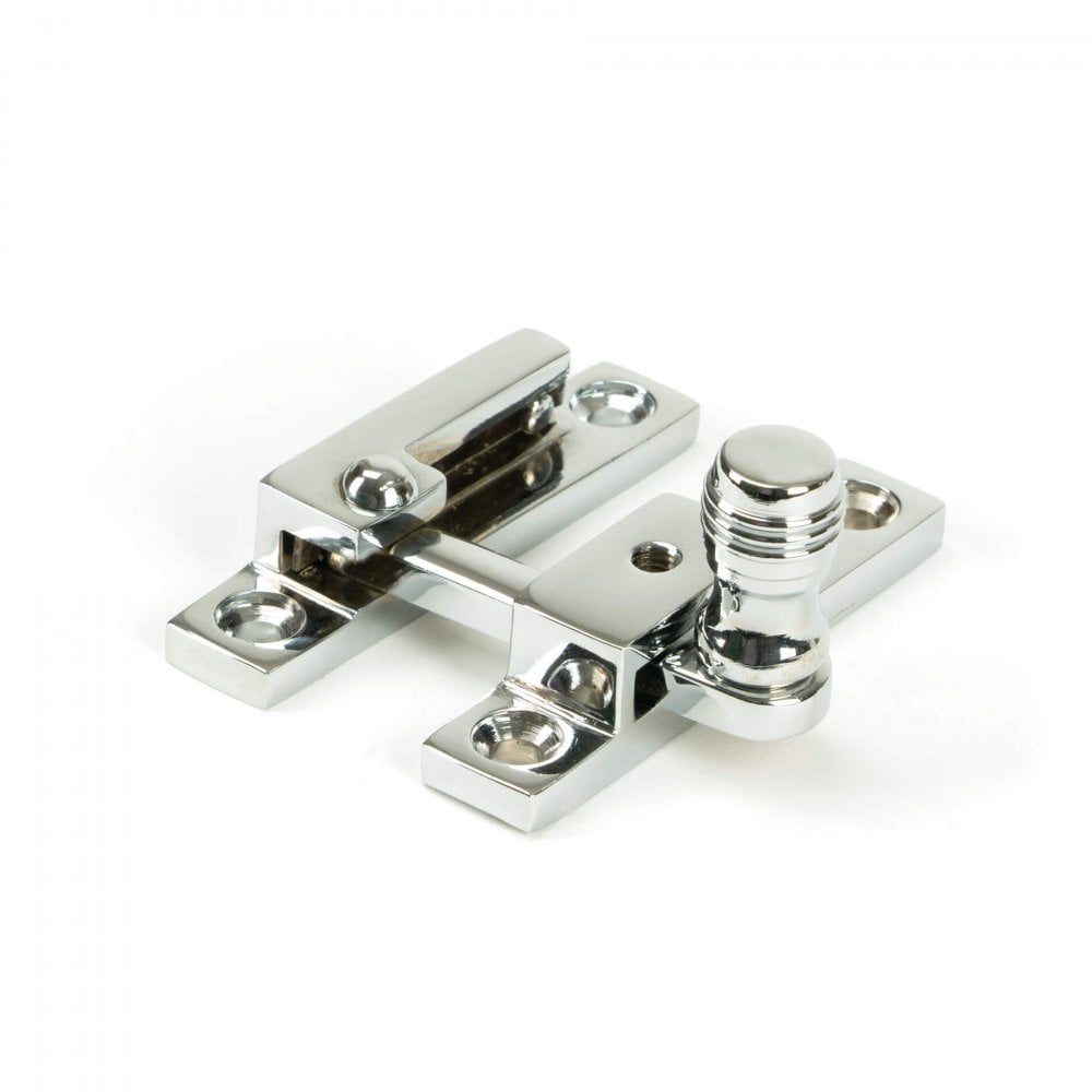 Polished Chrome Prestbury Quadrant Sash Fastener - Narrow