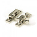 Polished Nickel Beehive Quadrant Sash Fastener - Narrow