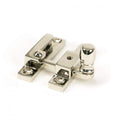 Polished Nickel Mushroom Quadrant Sash Fastener - Narrow
