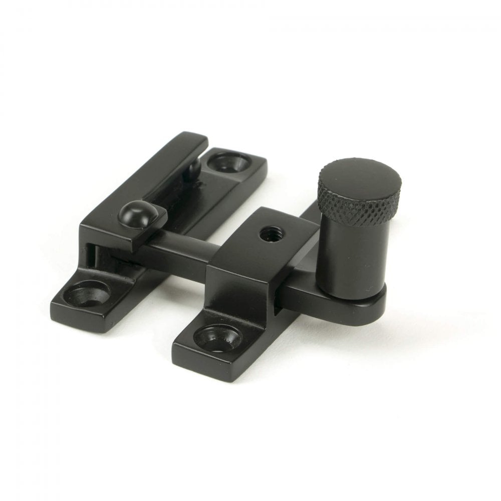 Aged Bronze Brompton Quadrant Sash Fastener - Narrow