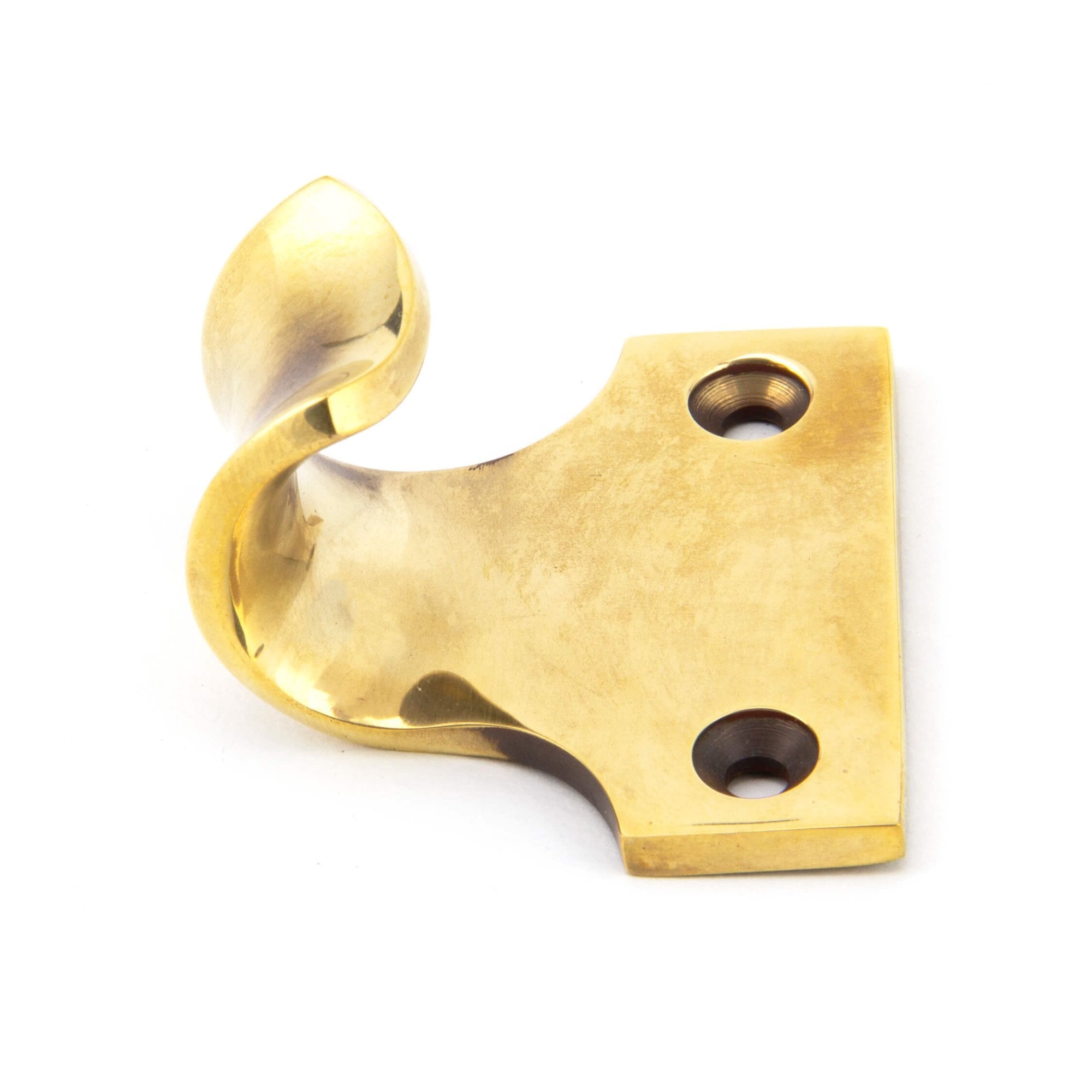 Period Aged Brass Sash Lift