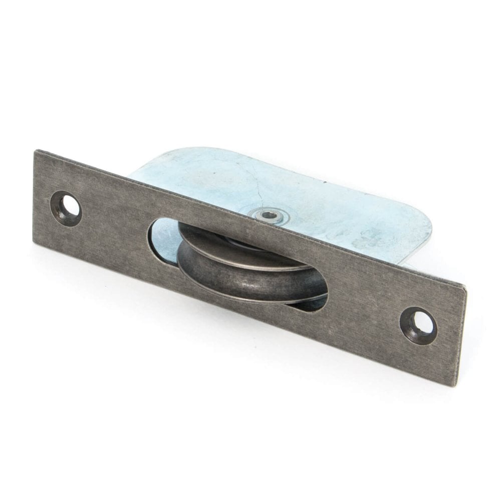 Antique Pewter Sash Pulley