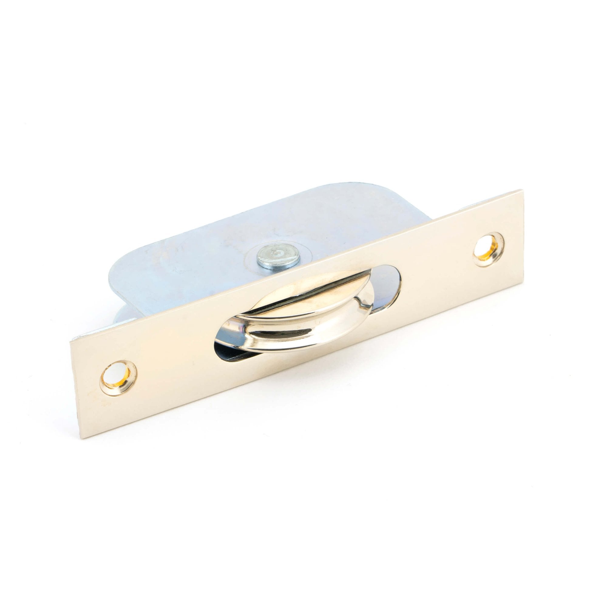 Period Polished Nickel Sash Pulley
