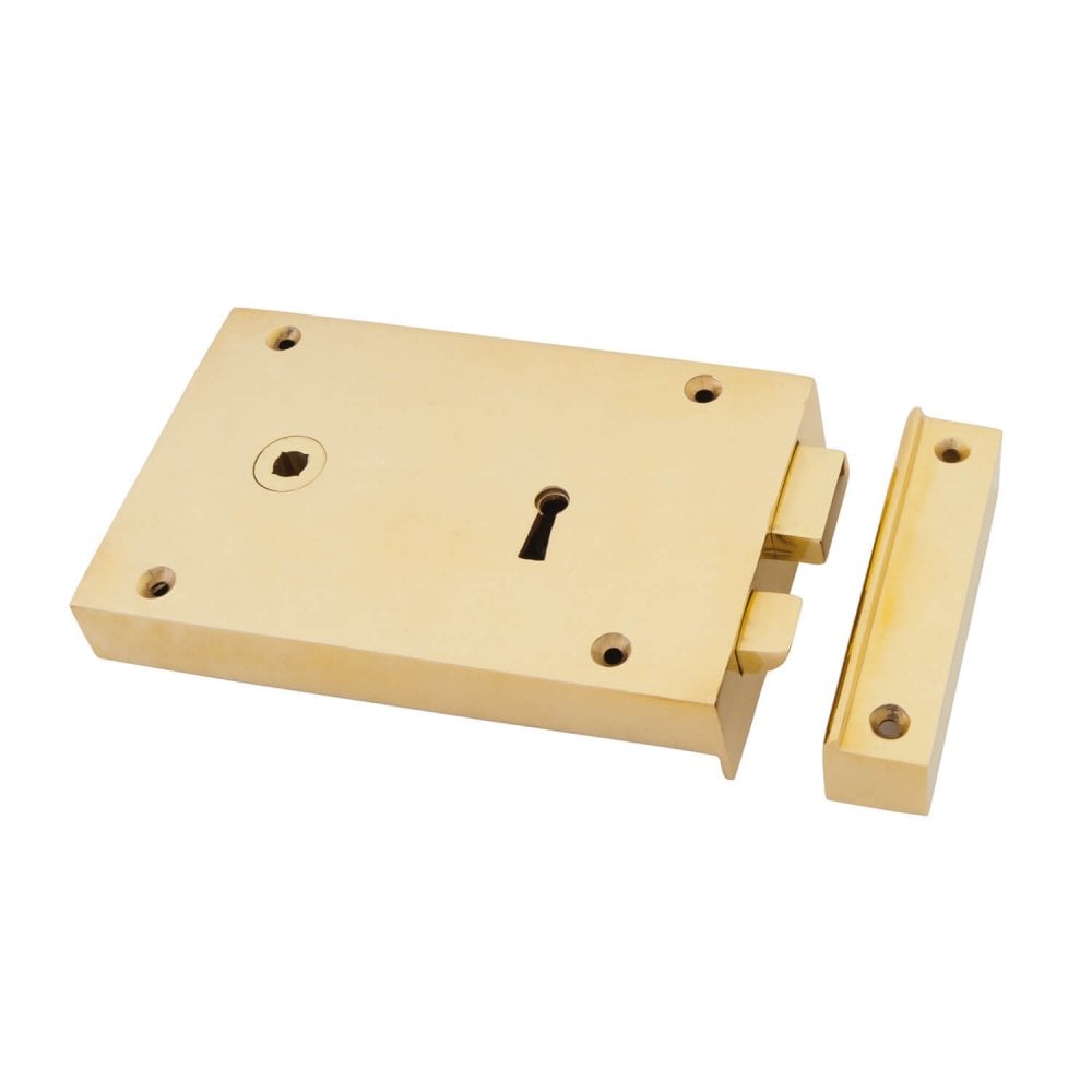 Large Brass Rim Lock
