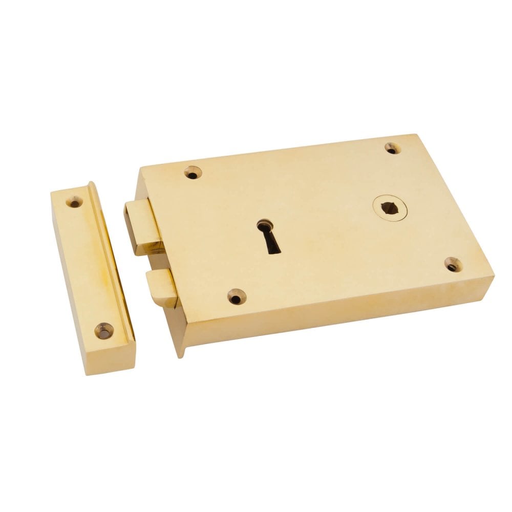 Large Brass Rim Lock