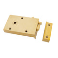 Brass Bathroom Rim Latch