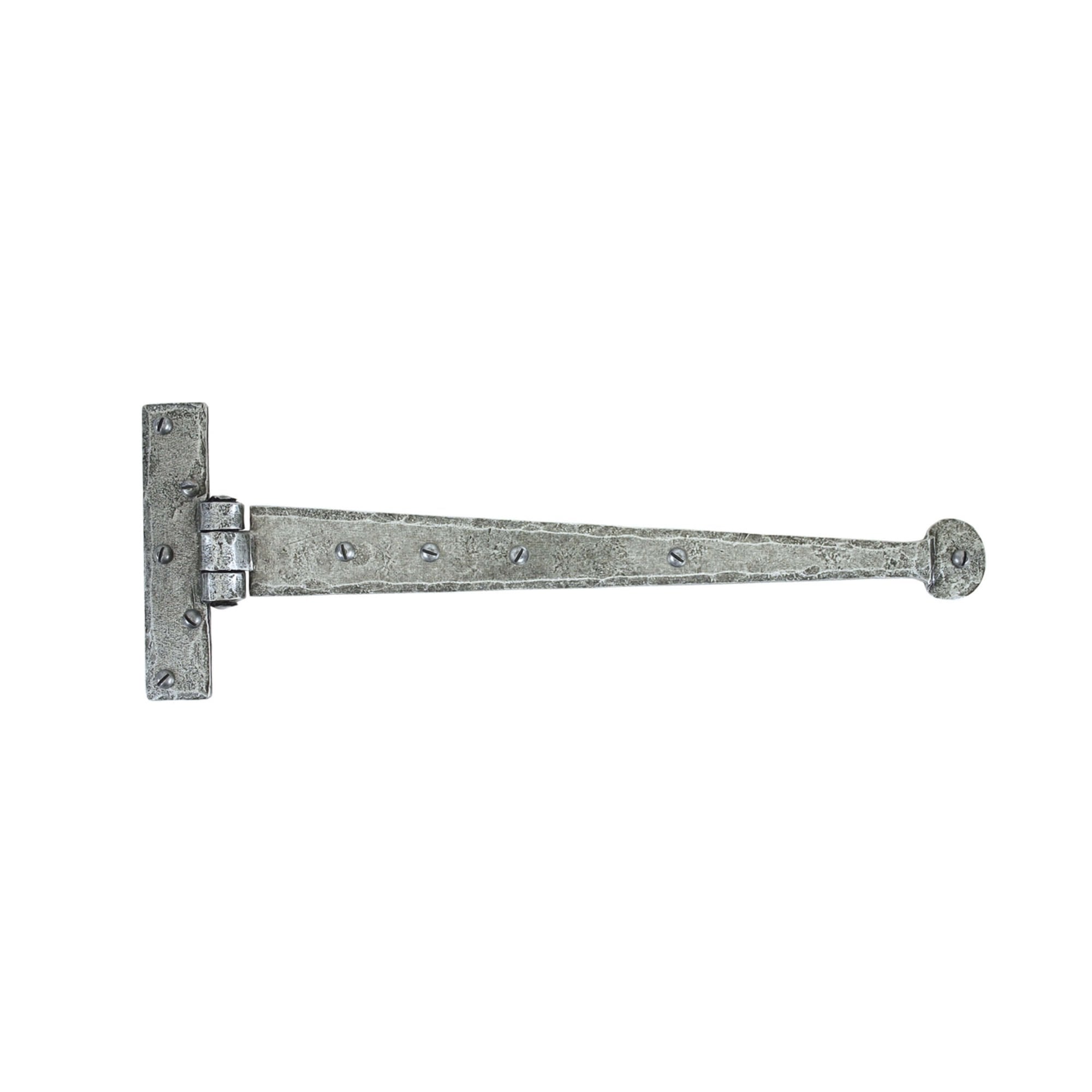 Pewter Penny End T Hinges - 4 - 22