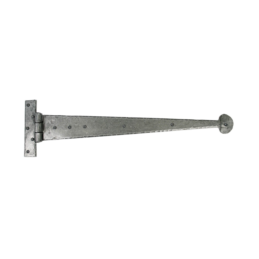 Pewter Penny End T Hinges - 4 - 22