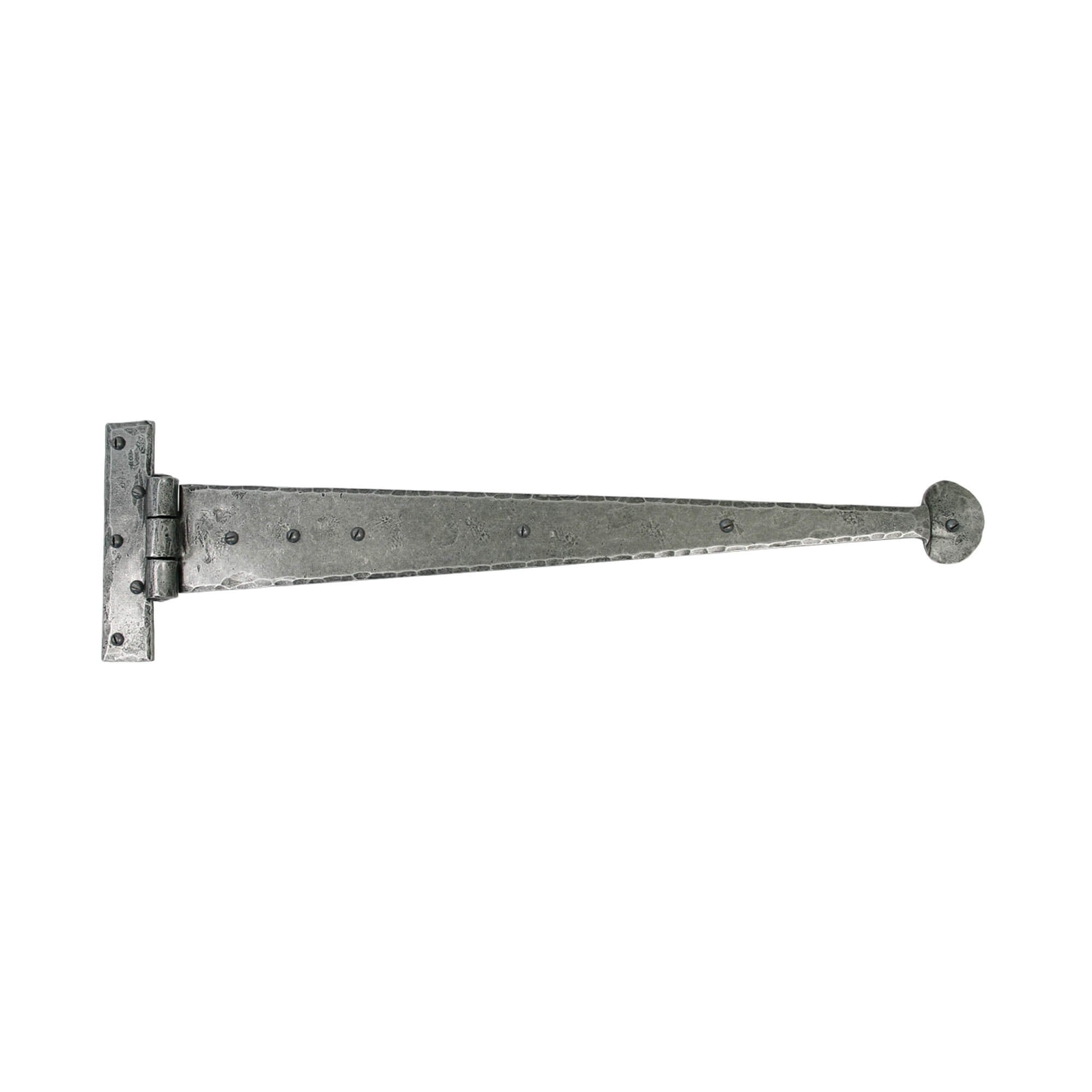 Pewter Penny End T Hinges - 4 - 22