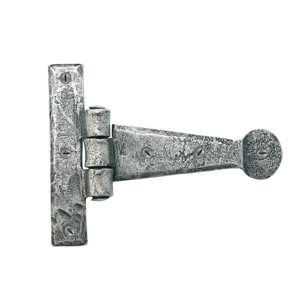 Pewter Penny End T Hinges - 4 - 22