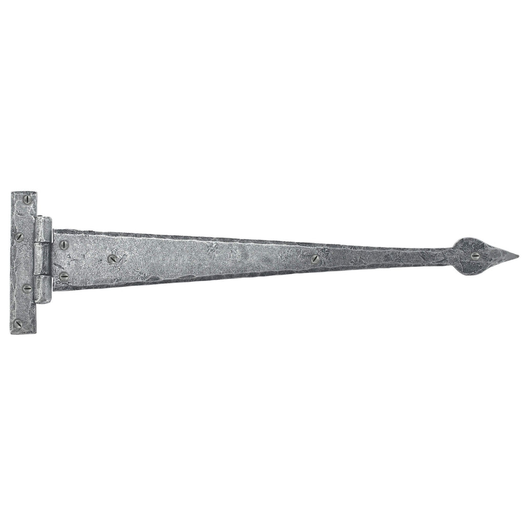 Pewter Arrowhead T Hinges - 4 - 22