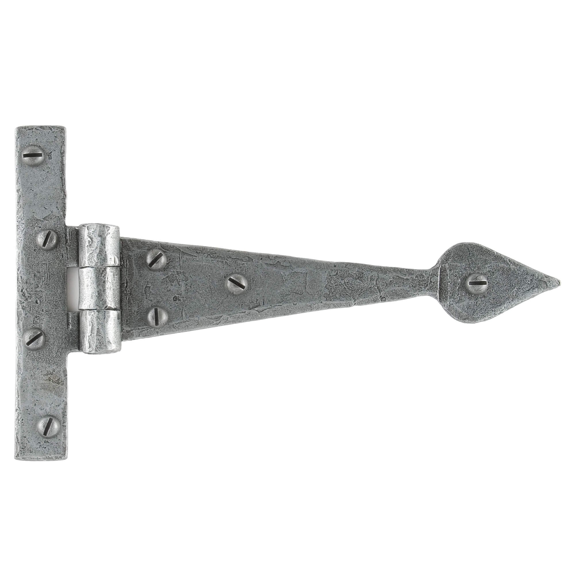 Pewter Arrowhead T Hinges - 4 - 22