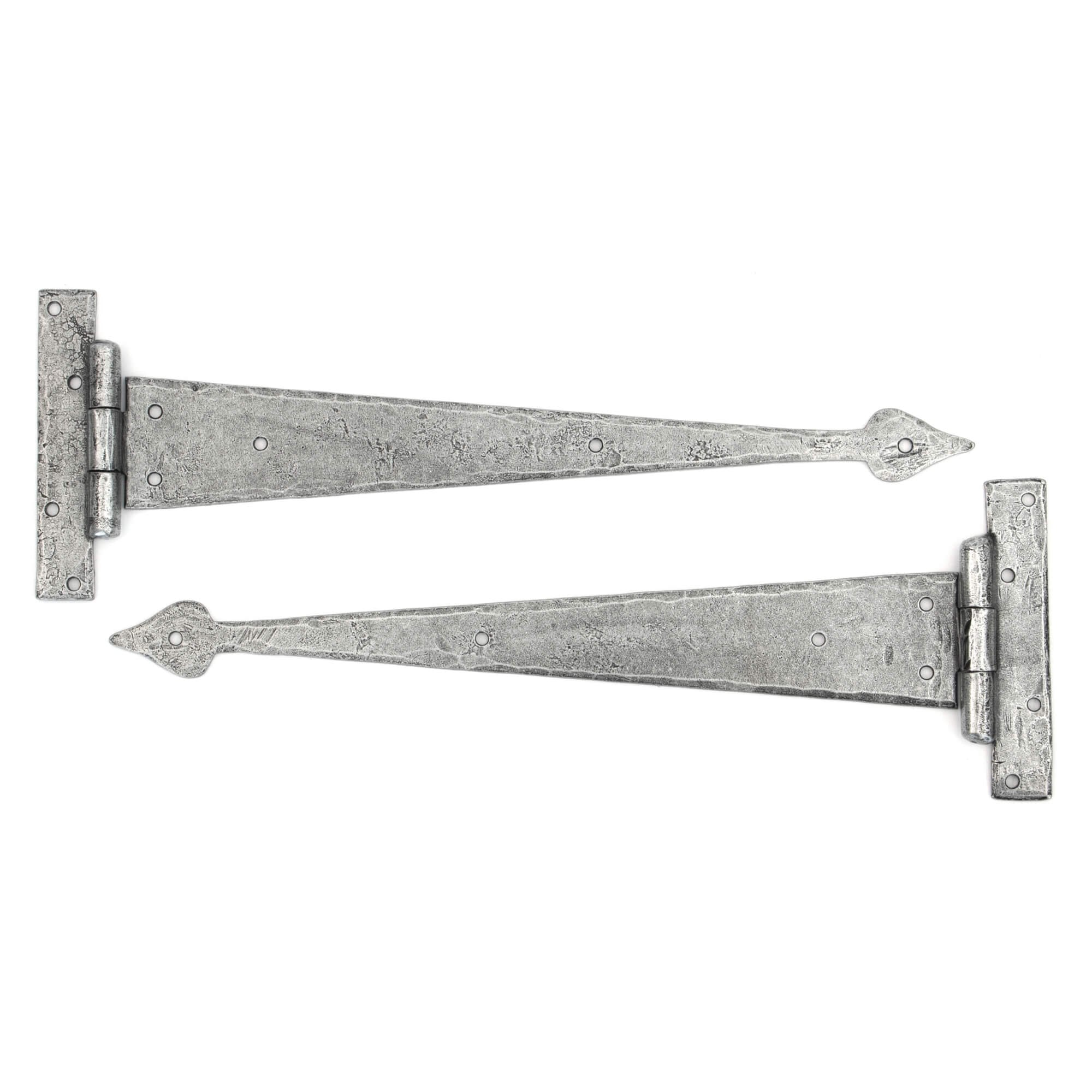 Pewter Arrowhead T Hinges - 4 - 22