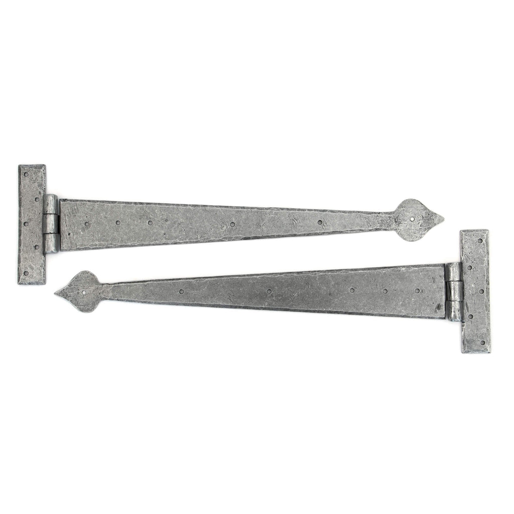 Pewter Arrowhead T Hinges - 4 - 22