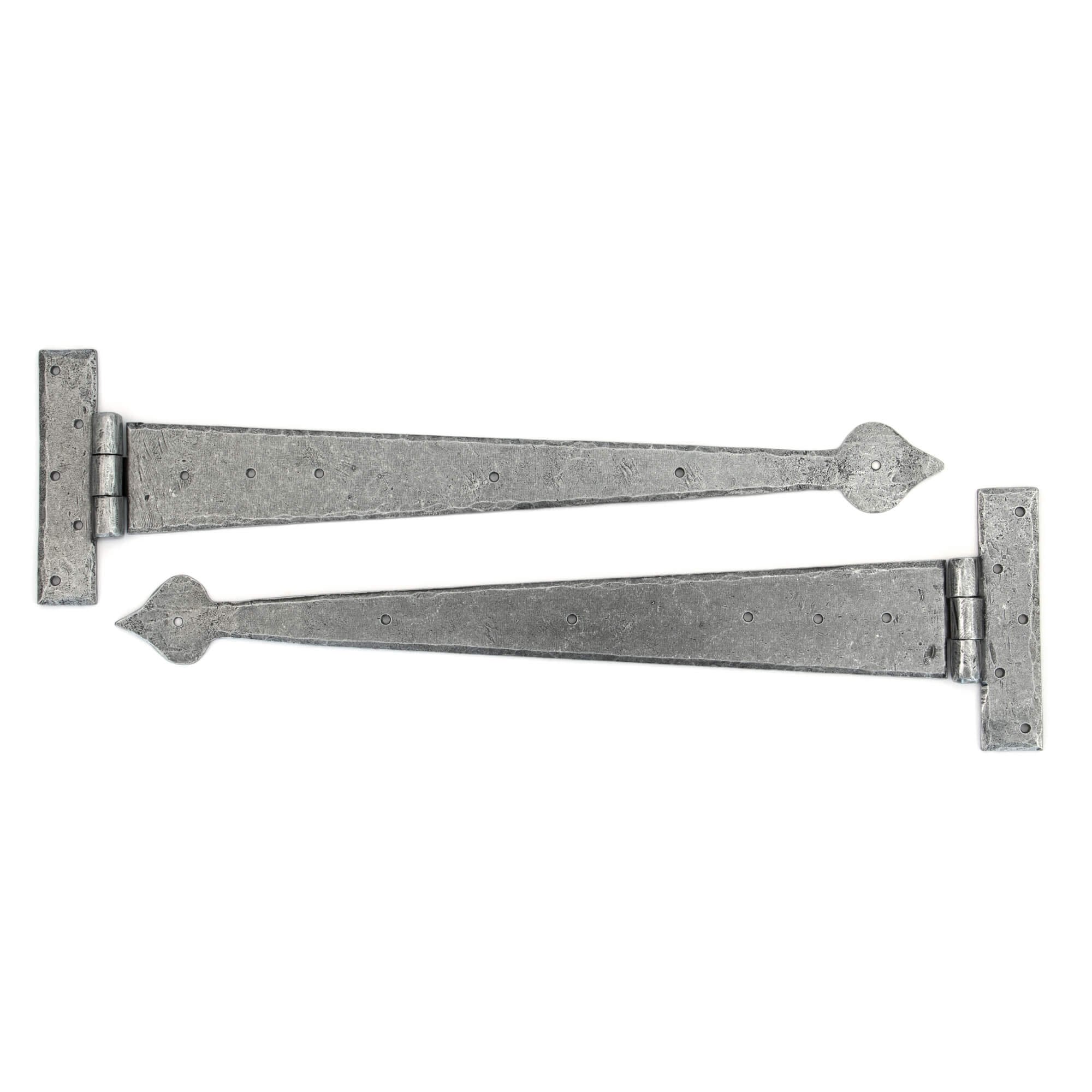 Pewter Arrowhead T Hinges - 4 - 22