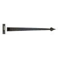 Black Hook and Band Hinges - 24 or 35