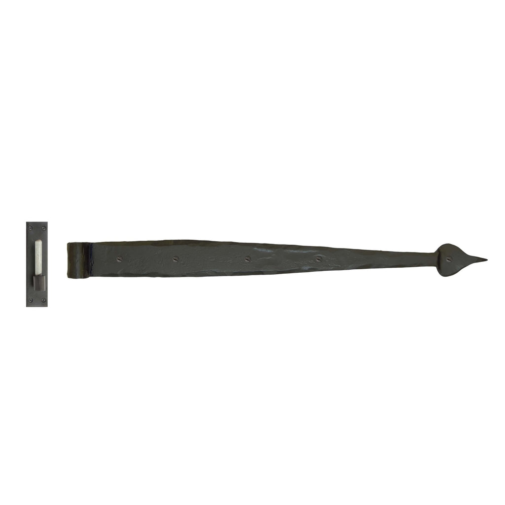Black Hook and Band Hinges - 24 or 35