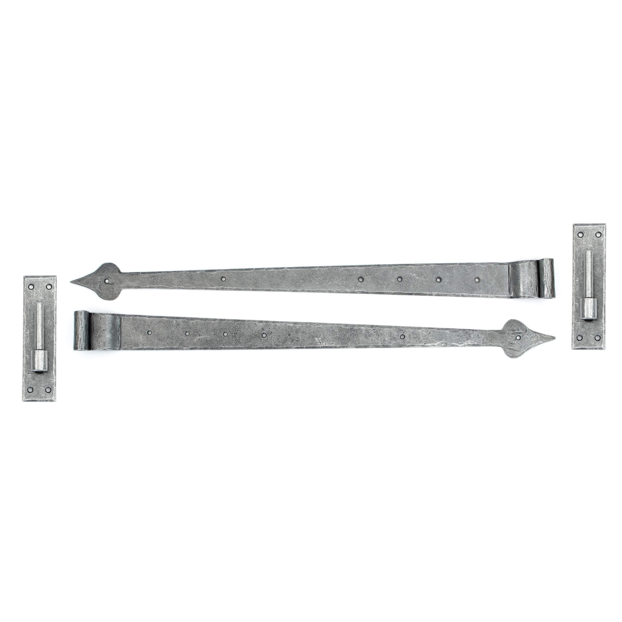 Pewter Hook and Band Hinges - 24 or 35