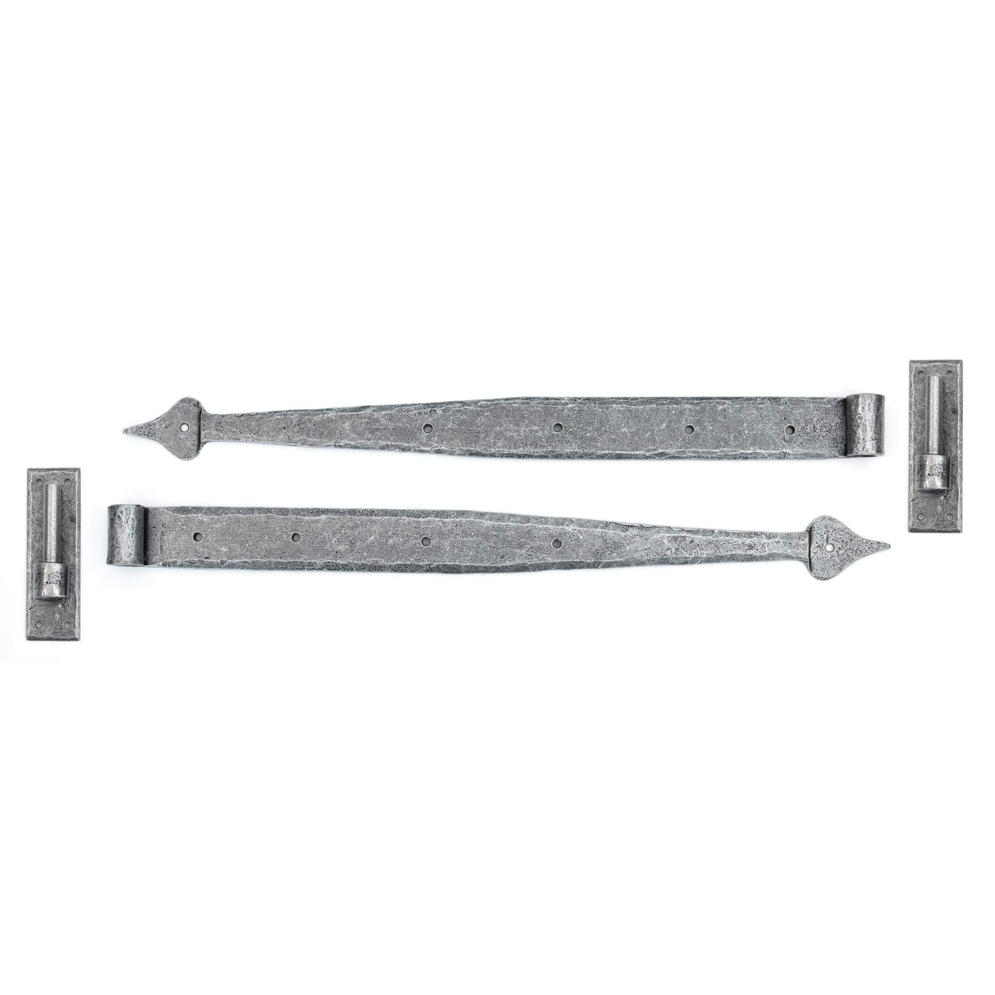 Pewter Hook and Band Hinges - 24 or 35
