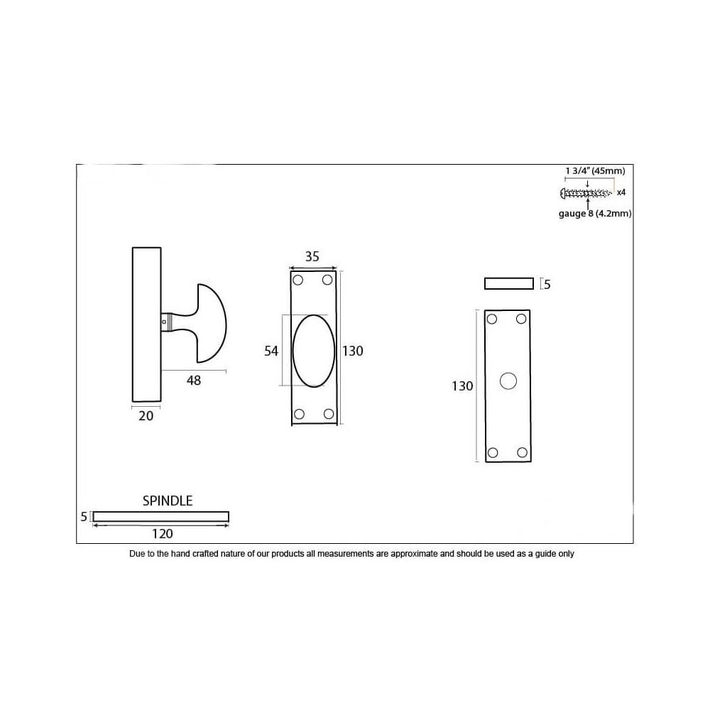 Pewter Locking Cremone Bolt