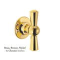 Crossed Cupboard Knob