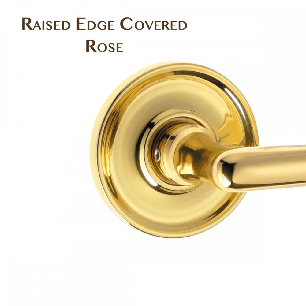 Ball Mortice Knob on a Covered Rose