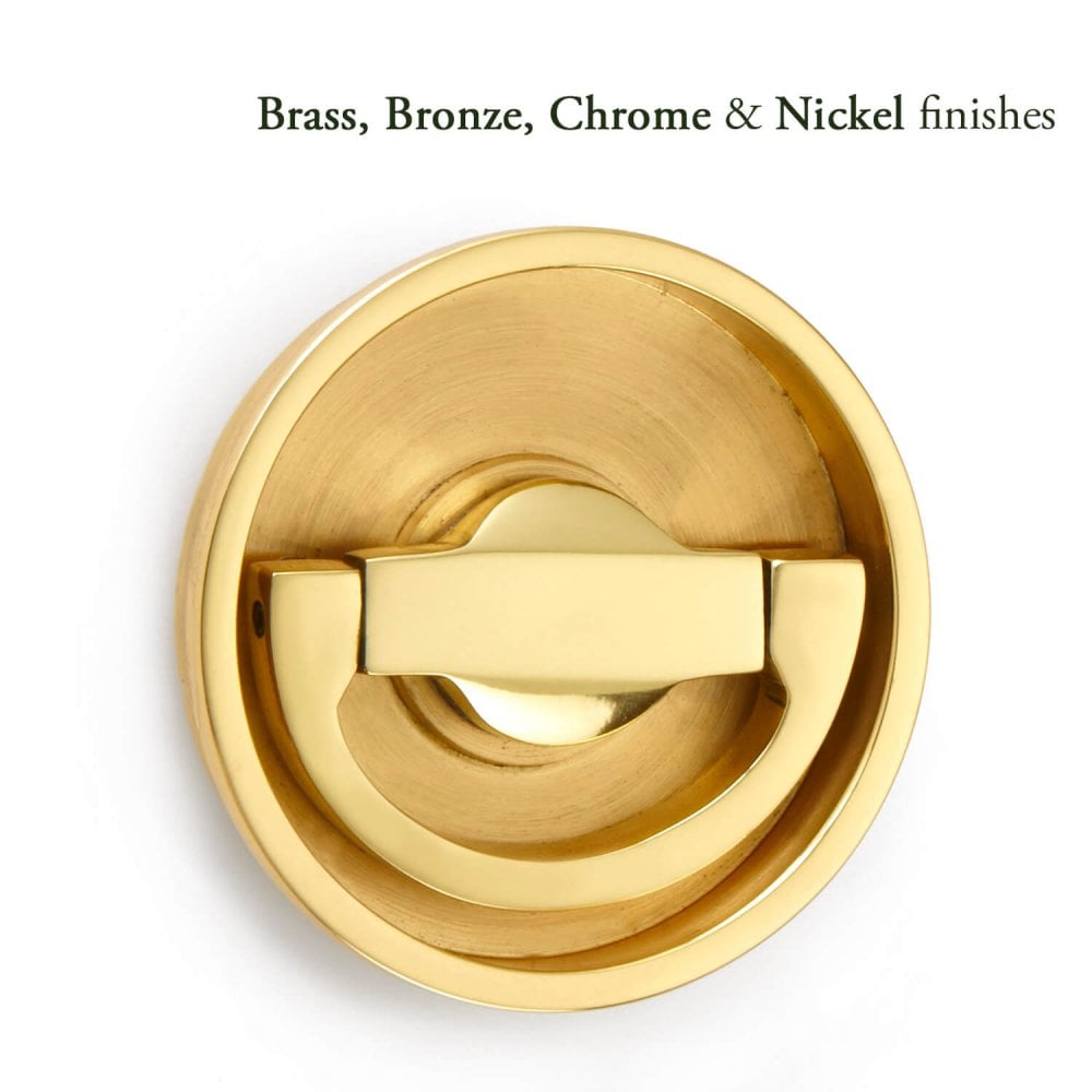 Circular Flush Latch Handle