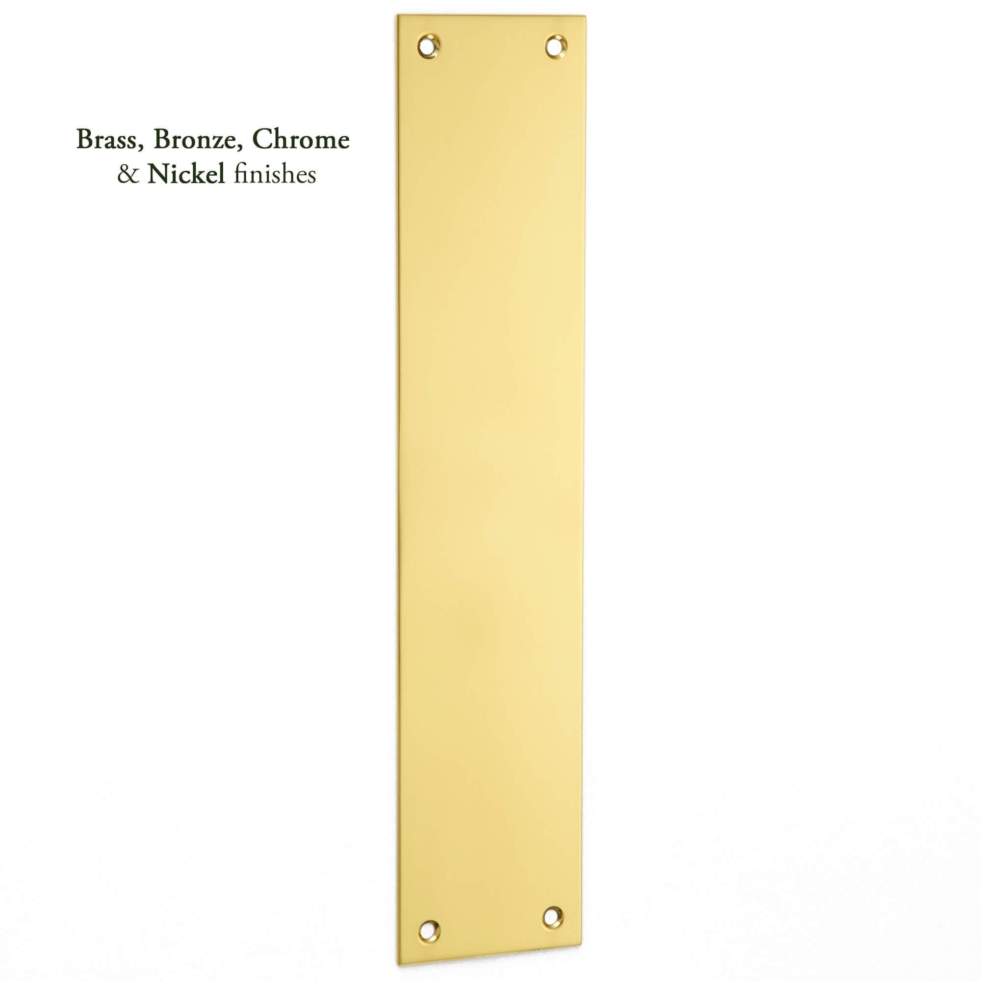 Plain Finger Plate