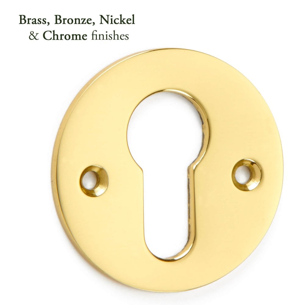 Round Euro Profile Escutcheon