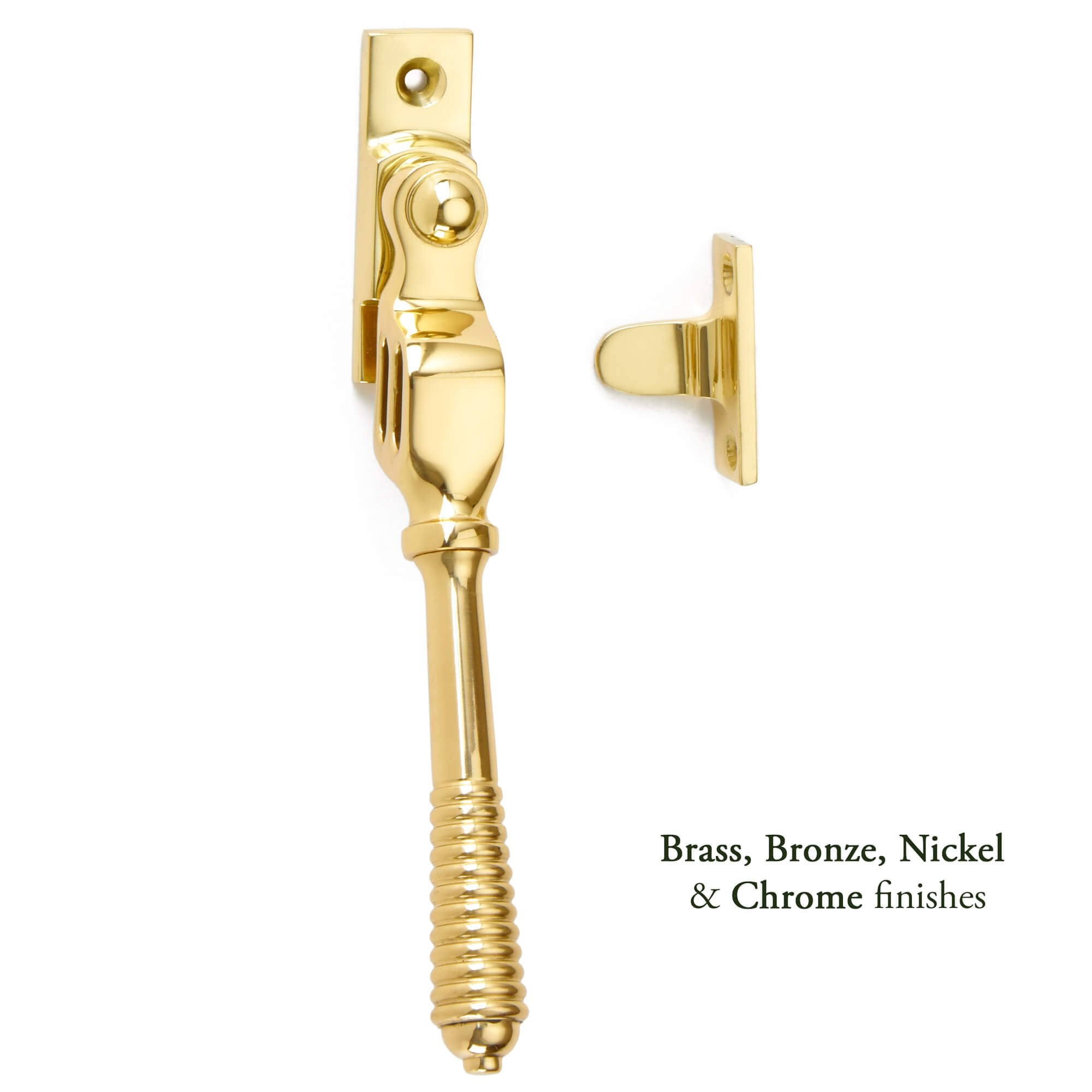 Reeded Double Night Vent Fastener