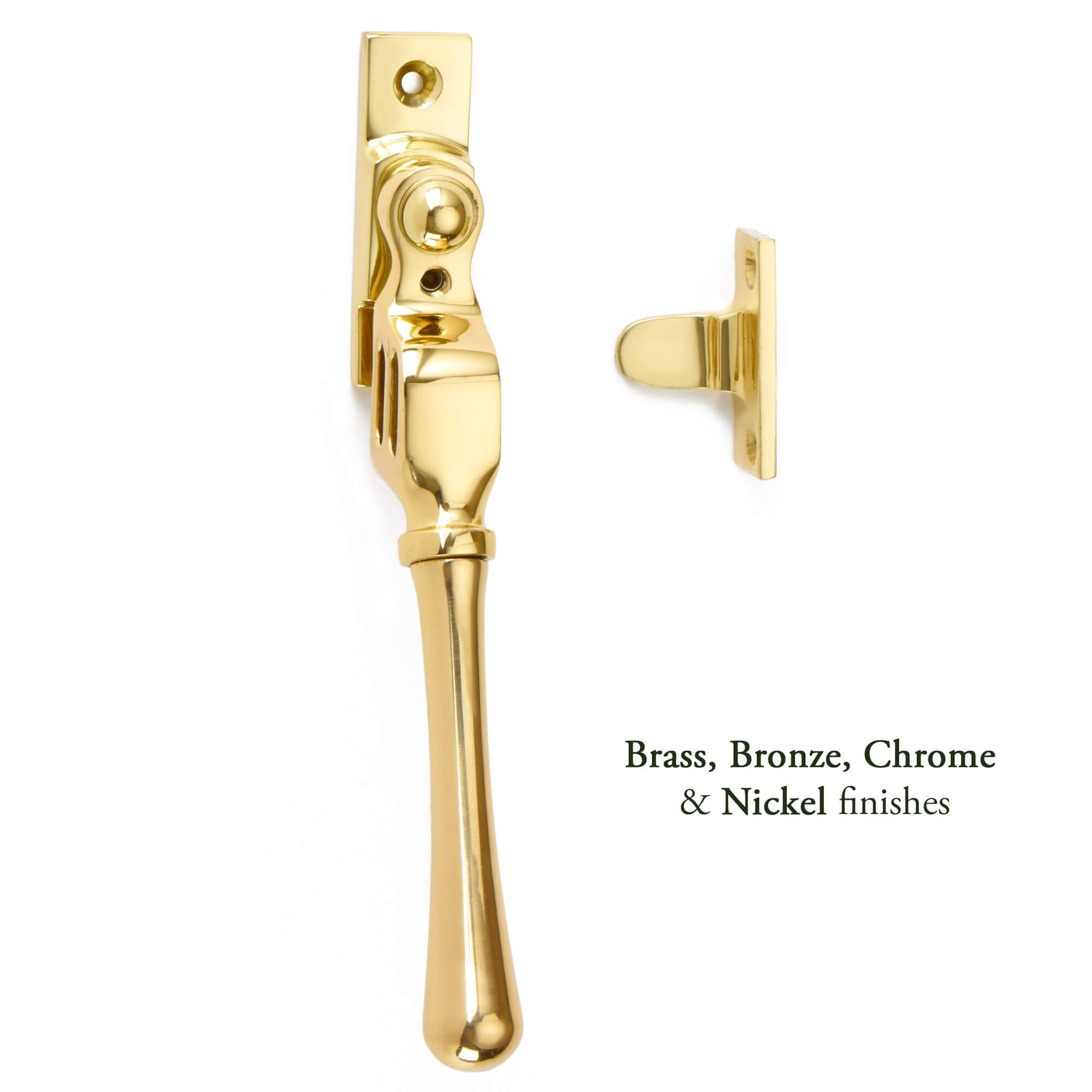 Bulb End Lockable Double Night Vent Fastener