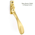 Narrow Spoon End Espagnolette Fastener