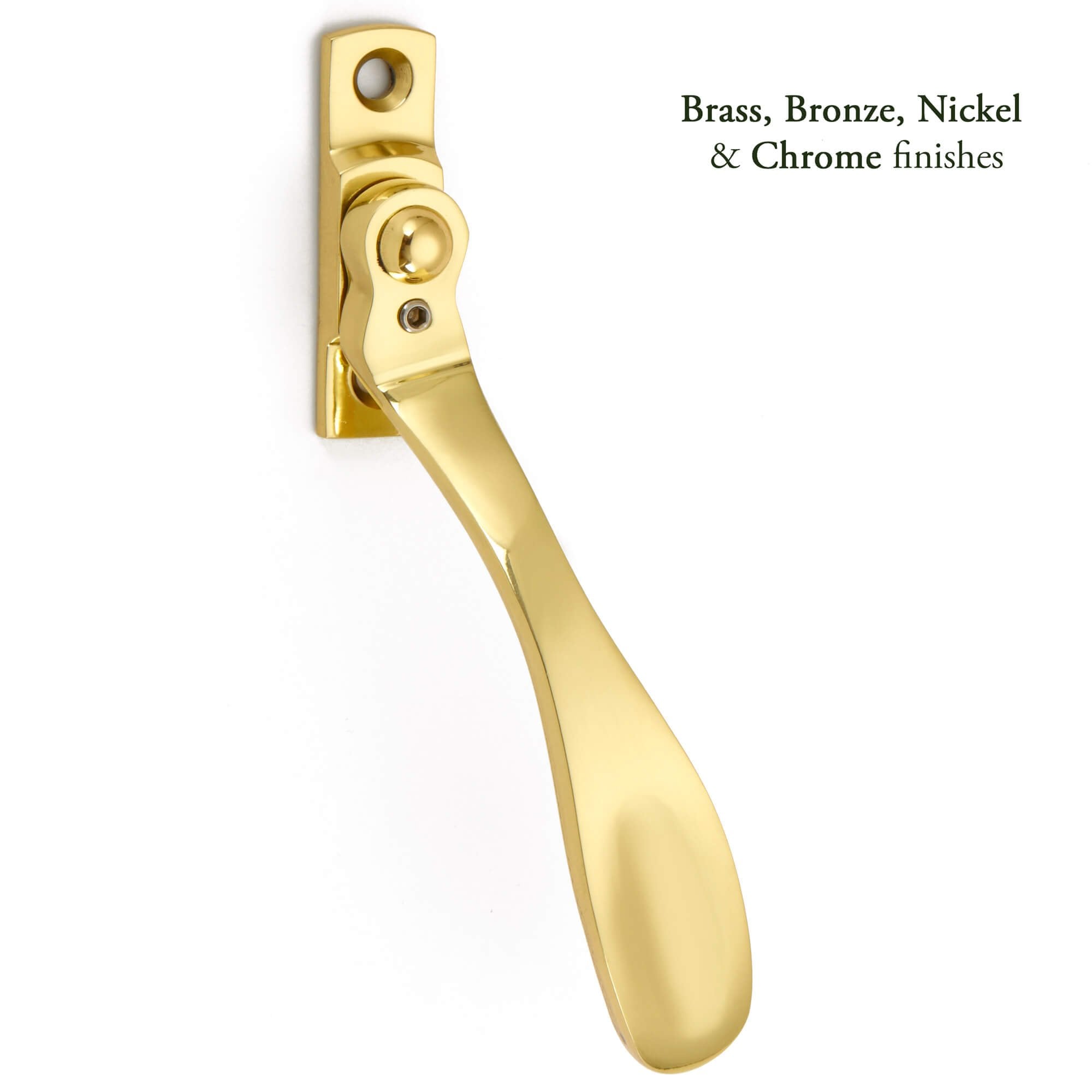 Narrow Spoon End Espagnolette Fastener