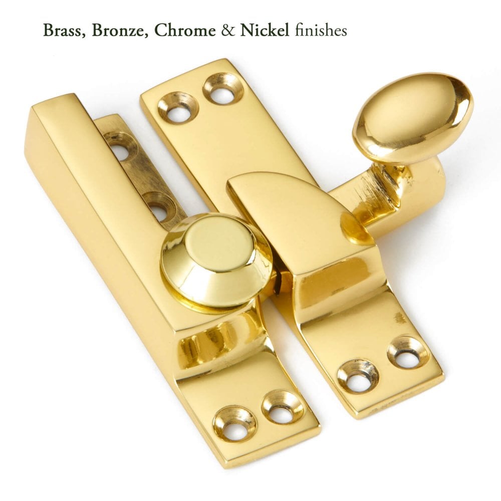 Oval Straight Arm Sash Fastener