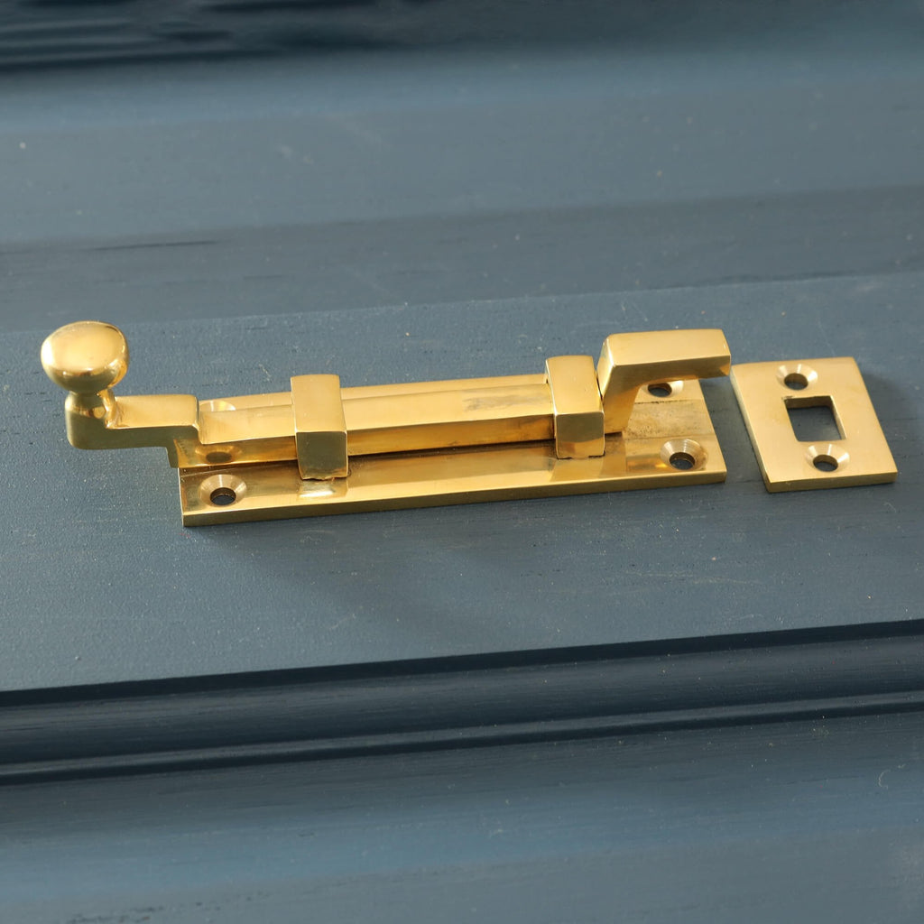 Unlacquered Brass Cranked Bolt