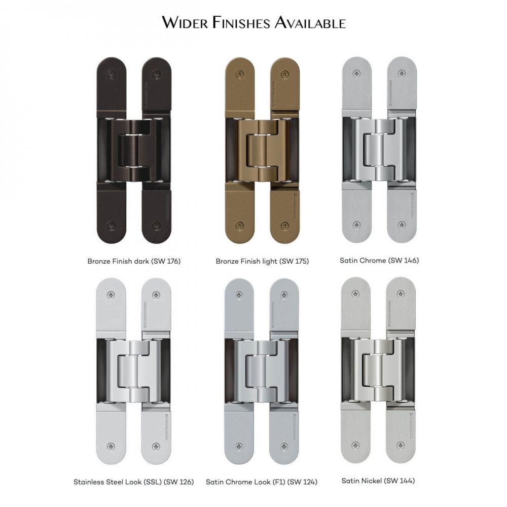 Simonswerk Tectus Concealed Hinge