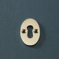 Polished Nickel Hatton Oval Open Escutcheon