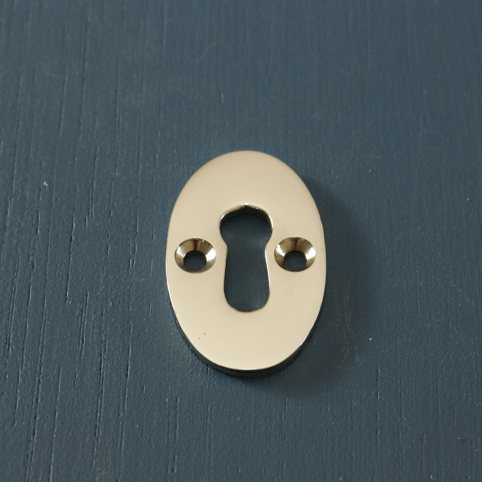 Polished Nickel Hatton Oval Open Escutcheon