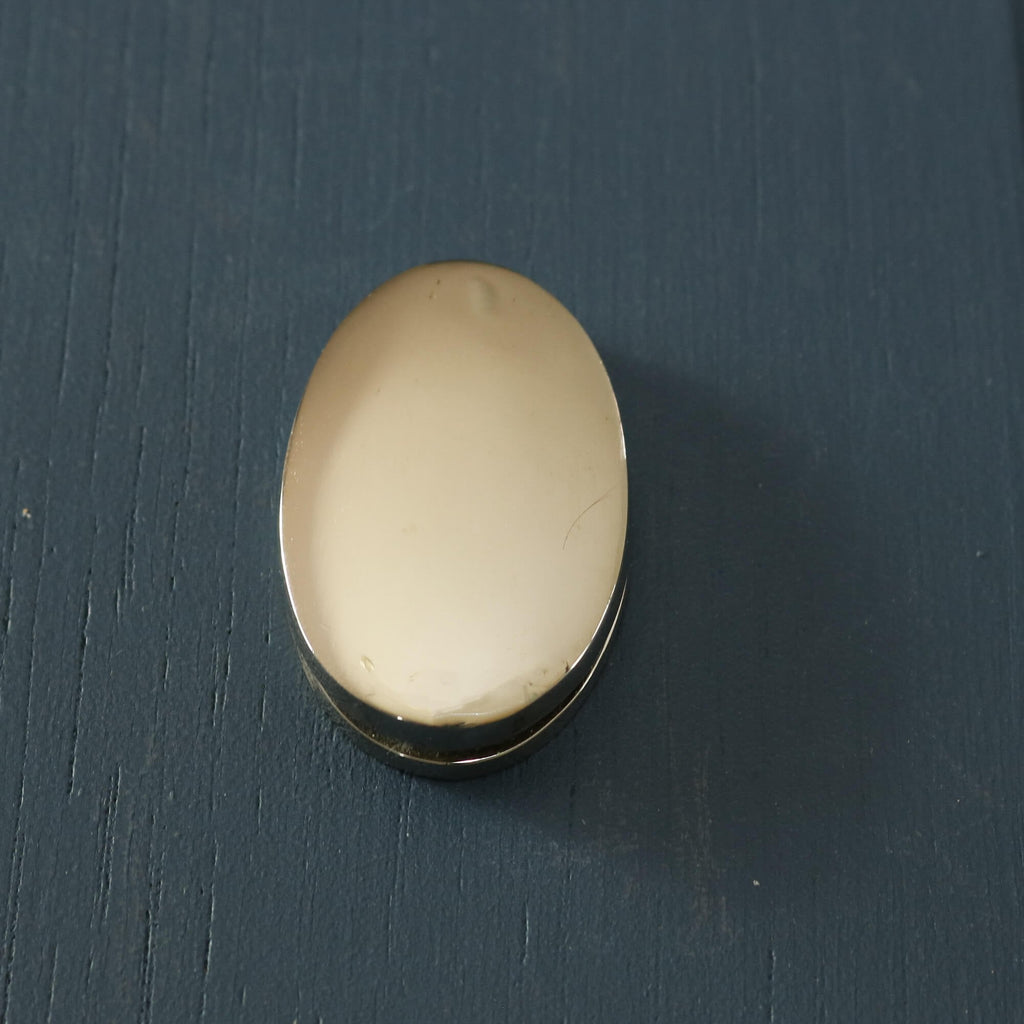 Polished Nickel Hatton Oval Covered Escutcheon