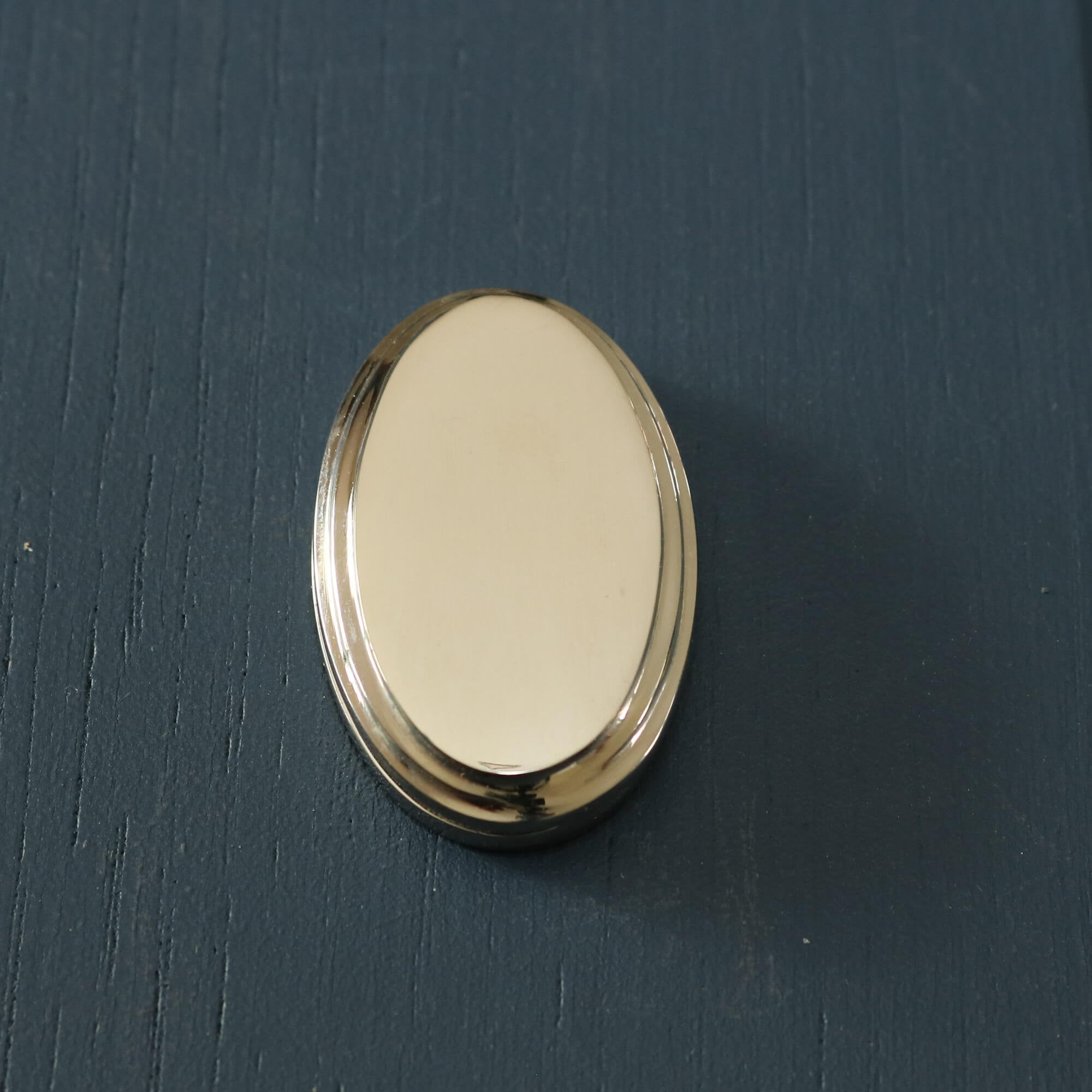 Polished Nickel Hatton Oval Covered Escutcheon