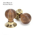 Rosewood Beehive Door Knobs