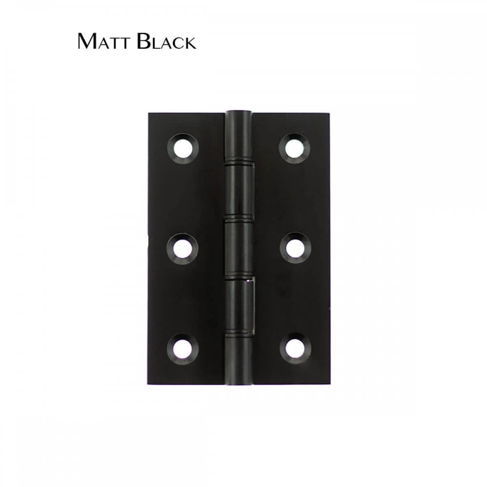Solid Brass Washered Hinges - 3 x 2 Inch